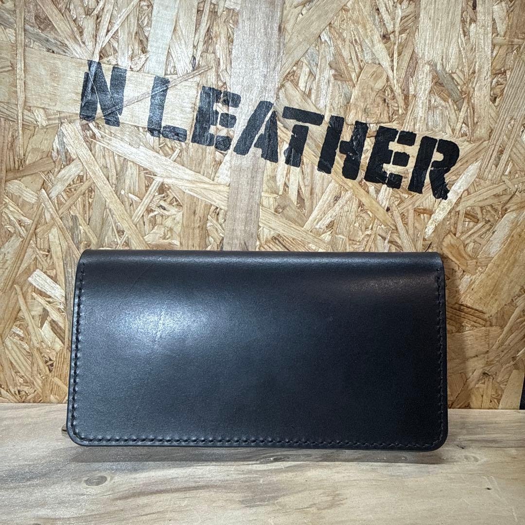 180 カスタム トラッカーウォレット 姫路レザー オイルレザー ニッケル