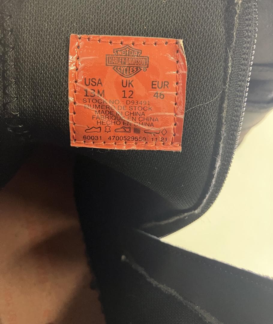 HARLEY-DAVIDSON ハーレー ブーツ バイク