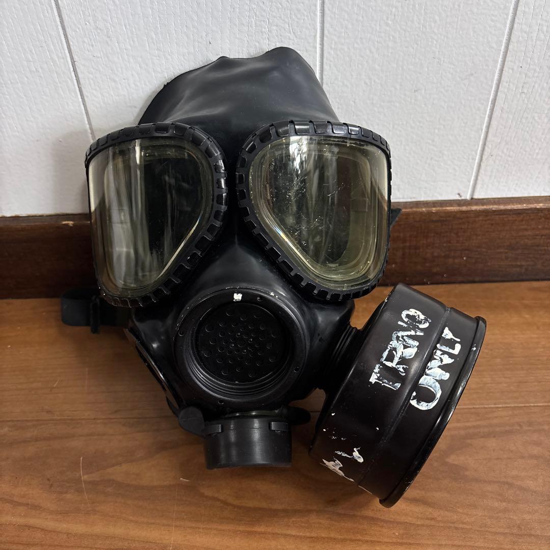 米軍　実物　M40 GAS MASK ガスマスク　ケース付き　② 送料無料