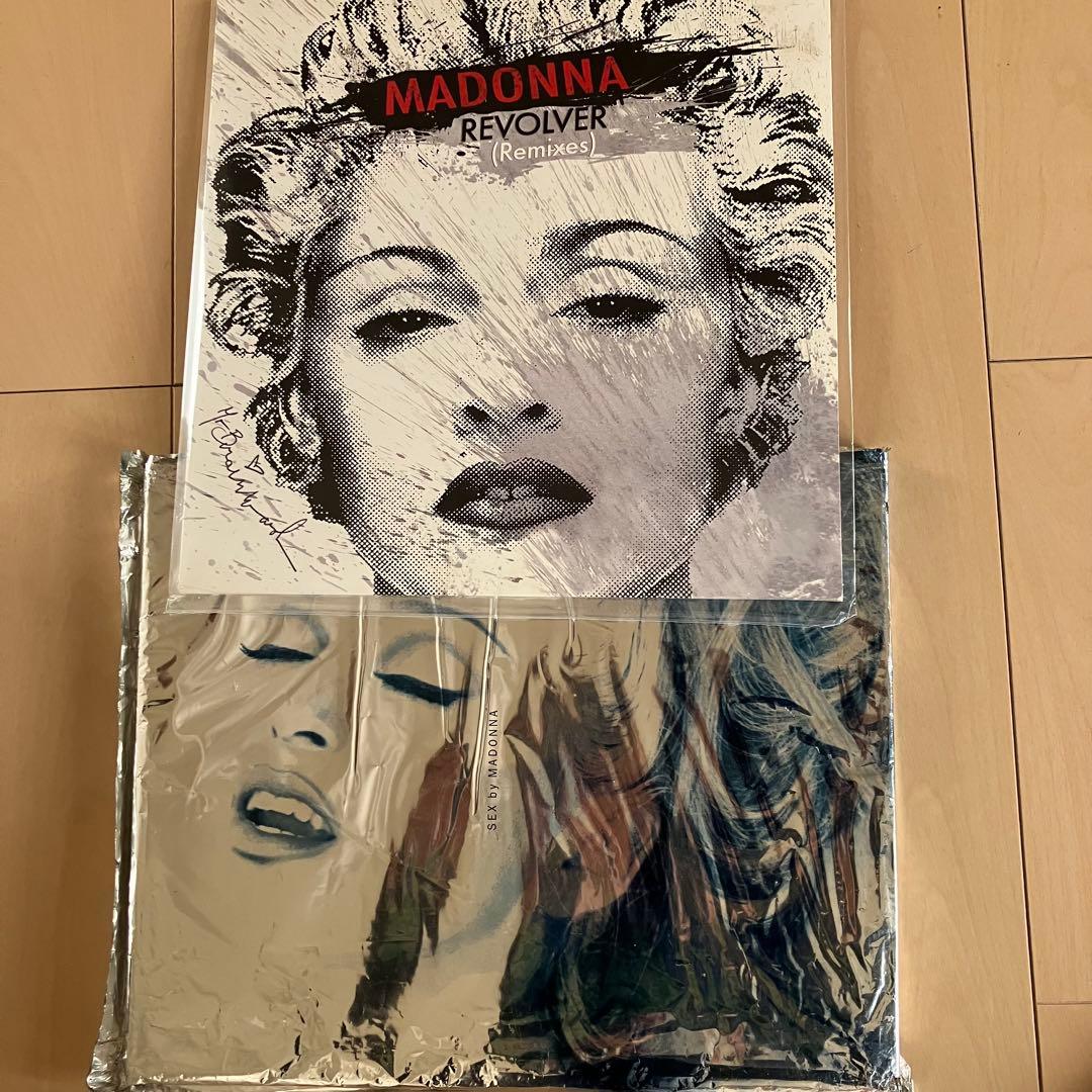 MADONNA／US盤&SEX／LPレコード／写真集SEX／セット　送料込み！