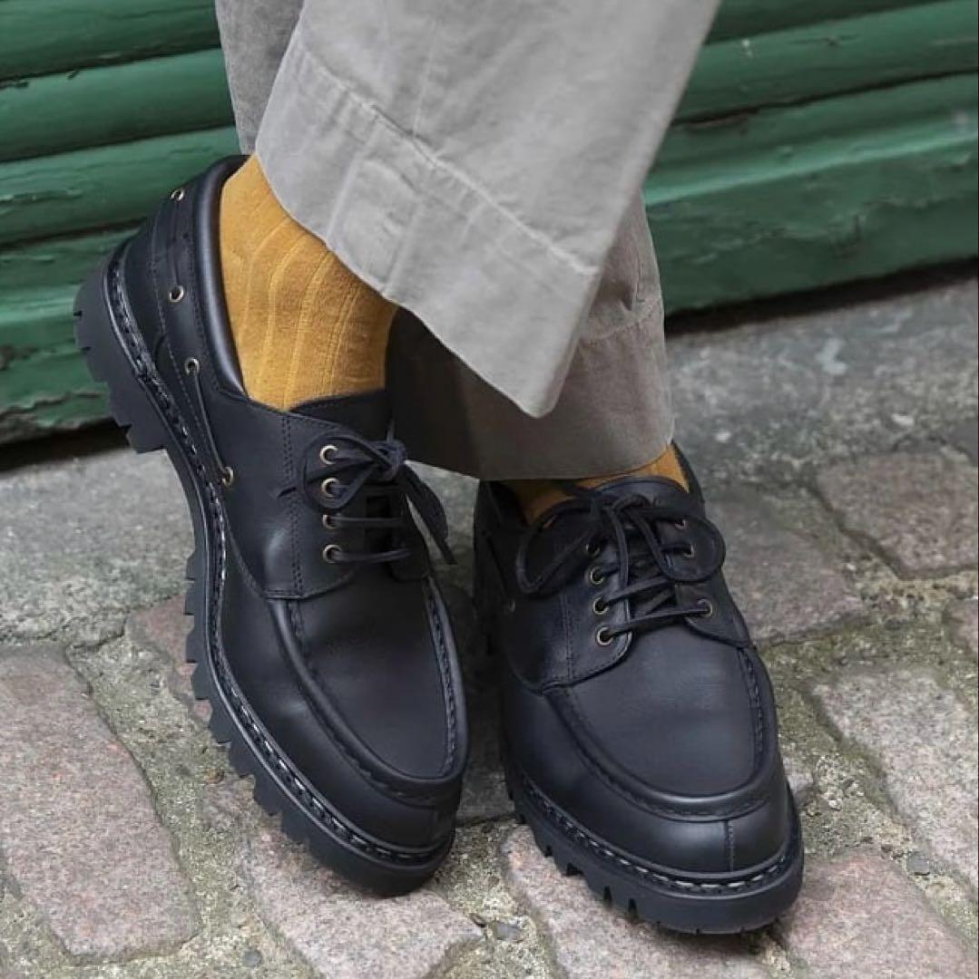 期間限定SALE❗️Paraboot CHIMEY NOIR INK UK8