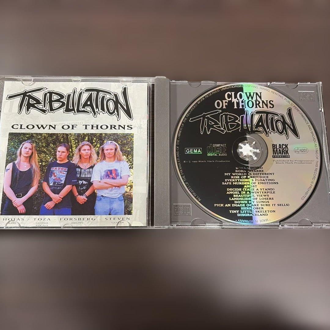 洋楽 Tribulation/ clown of thorns