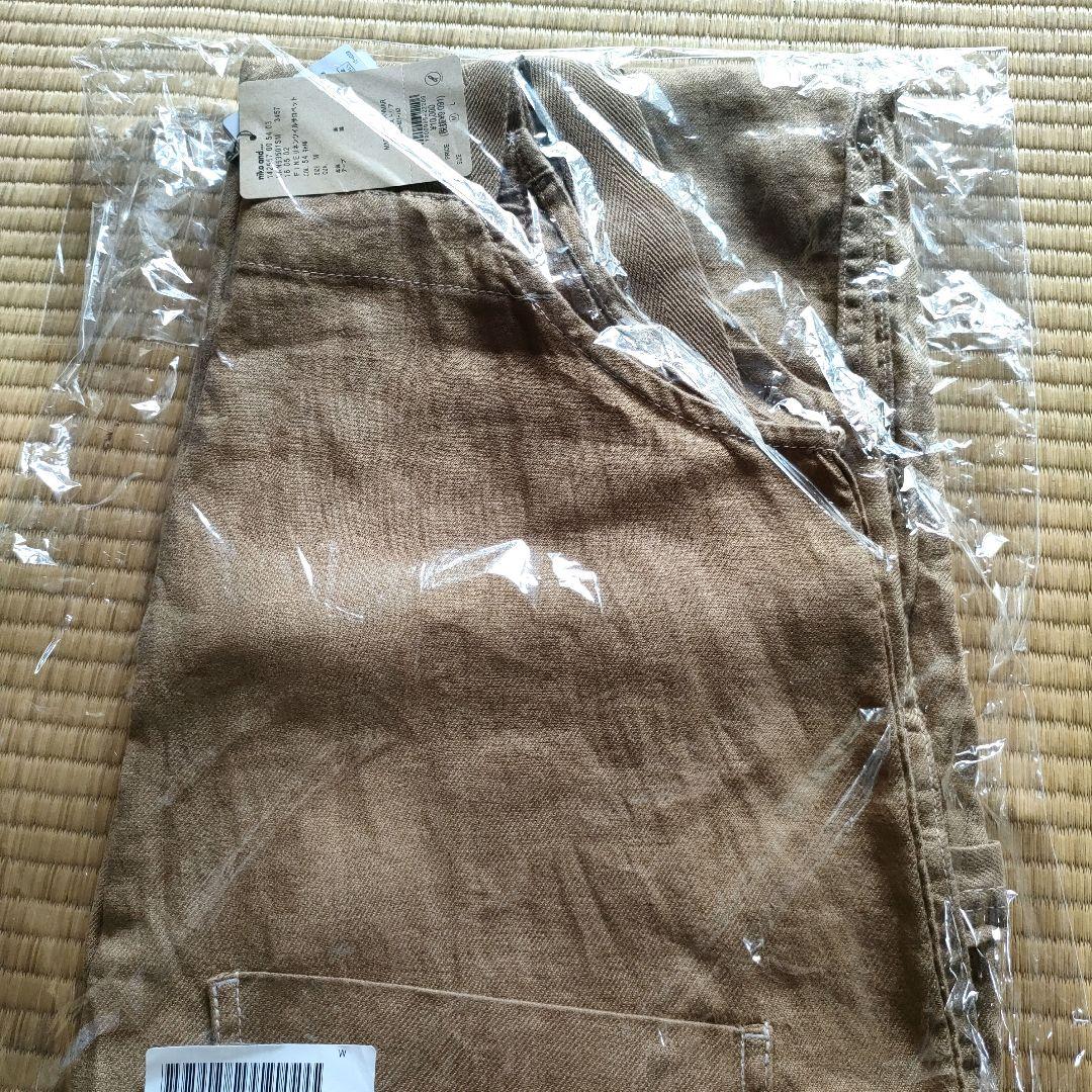 新品タグ付き☆ニコアンド FINEリネンツイルサロペット M