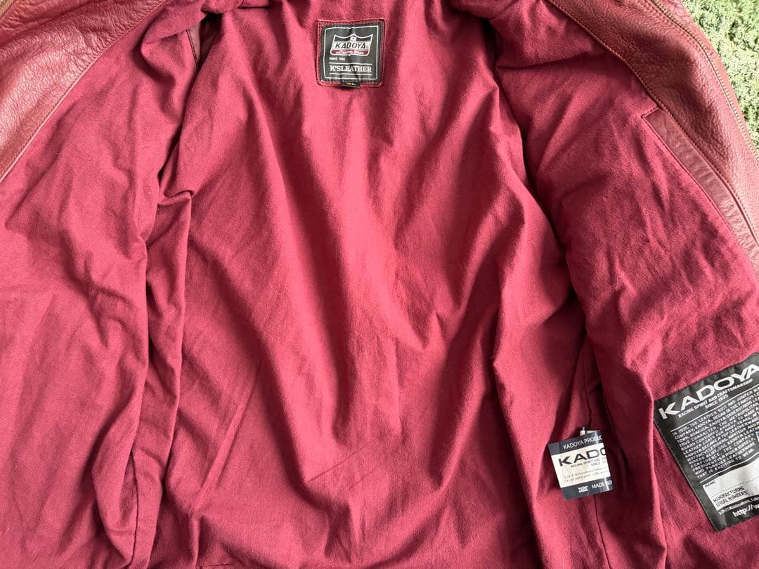 KADOYA DT-LEATHER JACレザージャケット 3L カドヤ