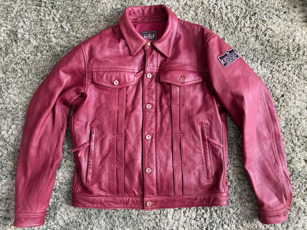 KADOYA DT-LEATHER JACレザージャケット 3L カドヤ