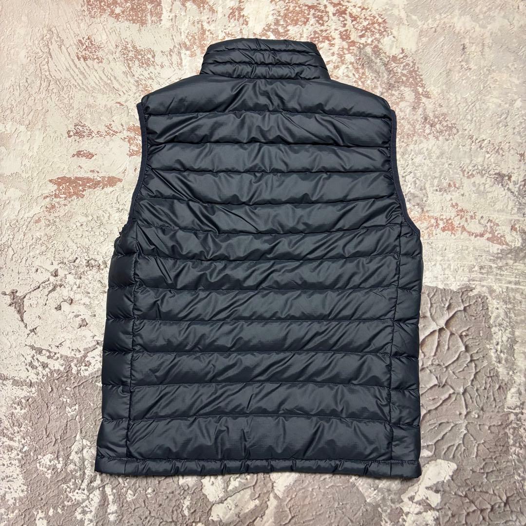 極美品 patagonia パタゴニア ダウンベスト ネイビー フェザー S