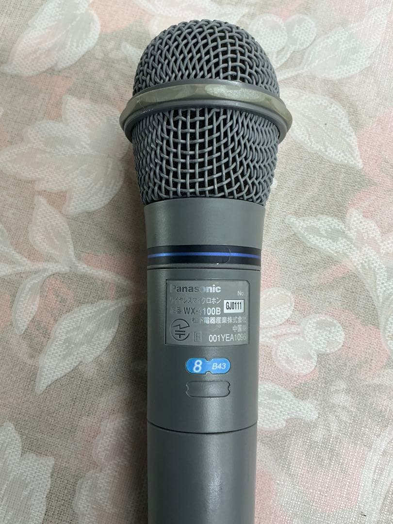 Panasonic ワイヤレスマイクシステム WX-UR502 WX-4100B