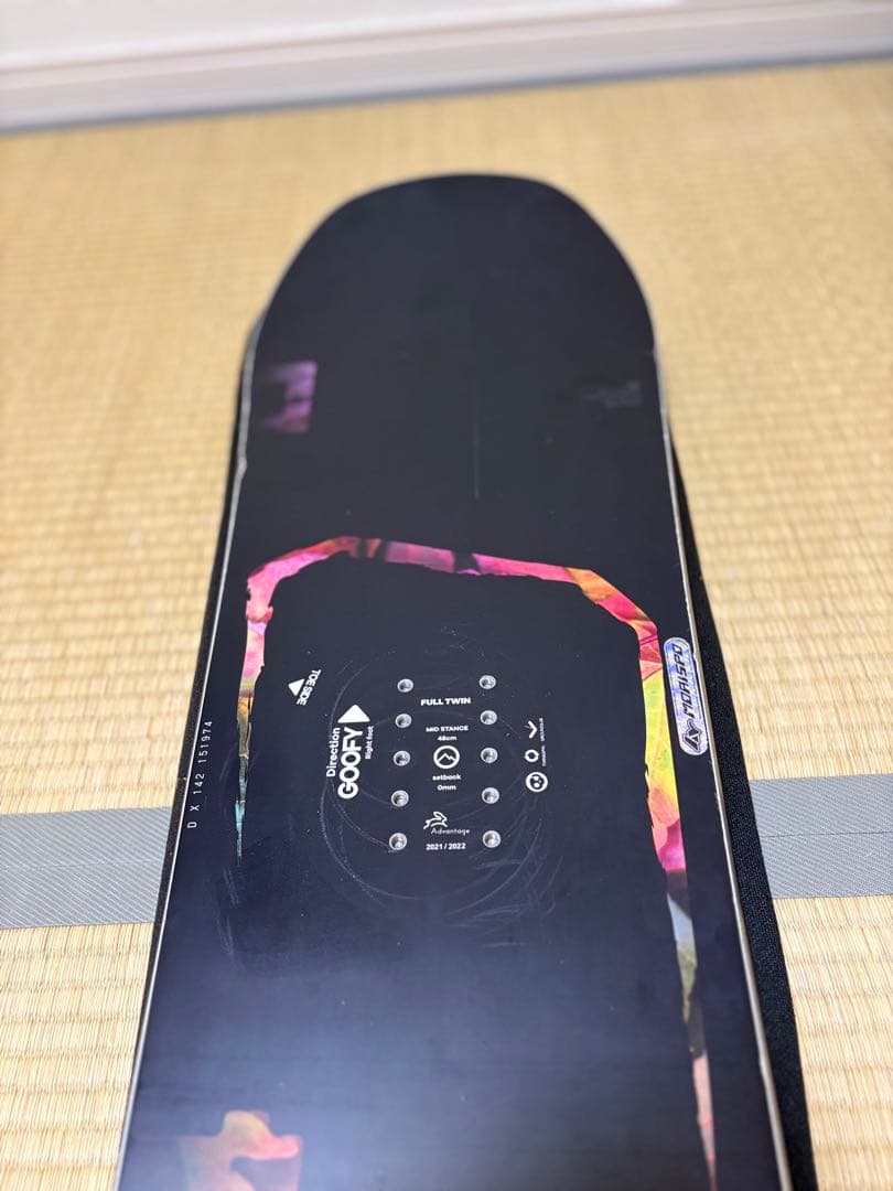 NOVEMBER スノーボード　DX4 142cm