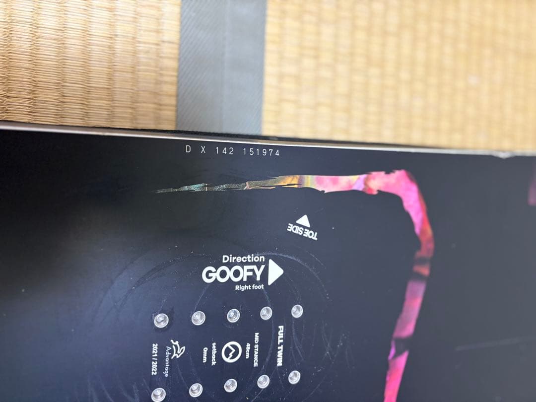 NOVEMBER スノーボード　DX4 142cm