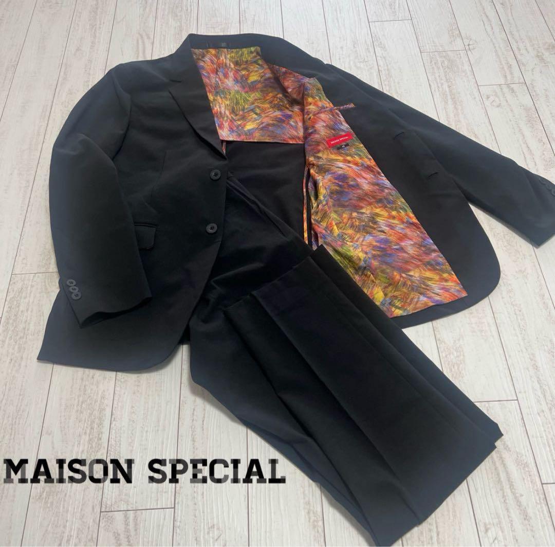HERALBONY×MAISON SPECIAL メゾンスペシャルブラックスーツ