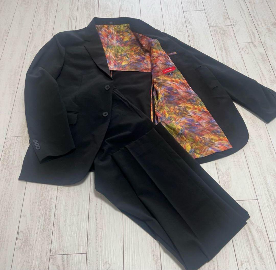 HERALBONY×MAISON SPECIAL メゾンスペシャルブラックスーツ