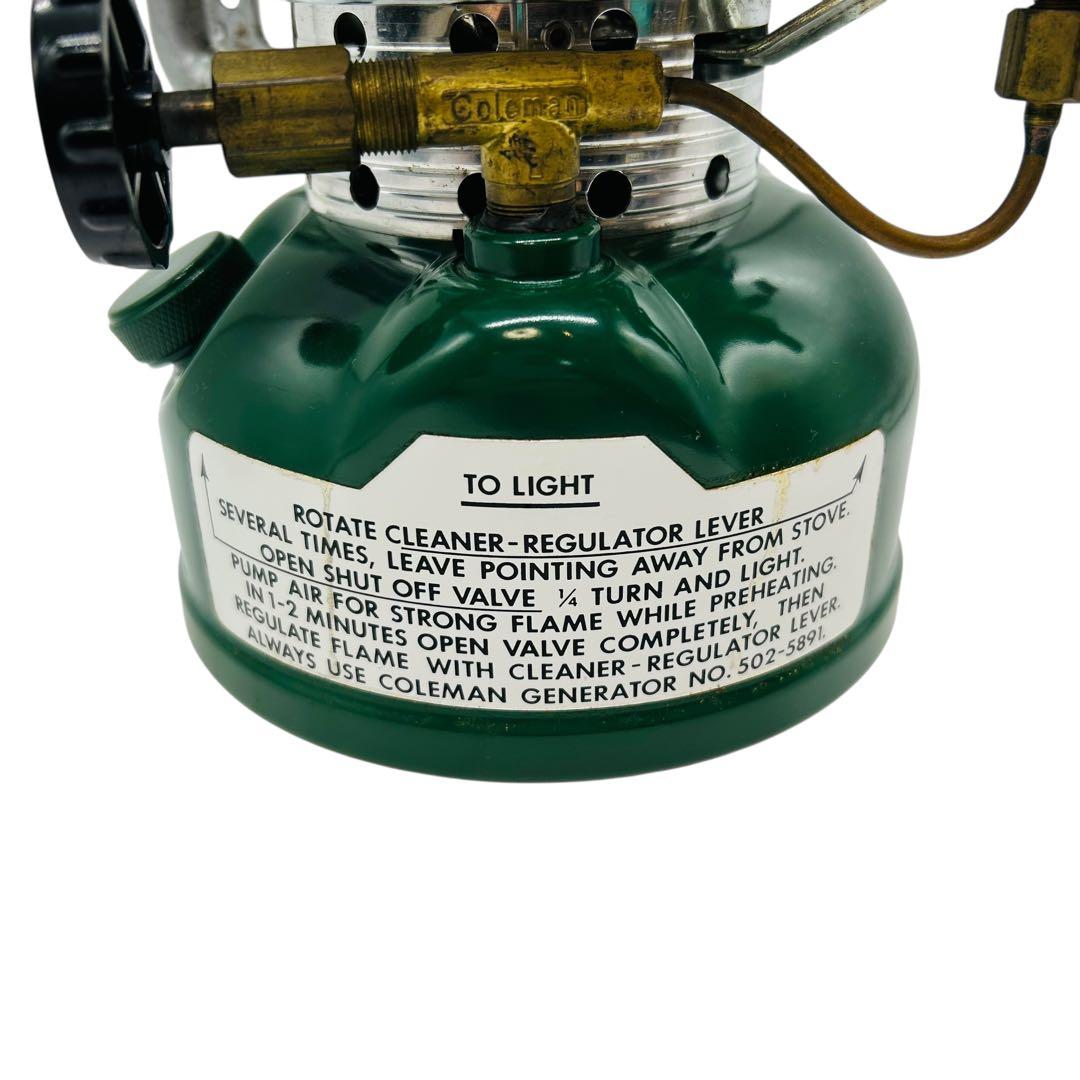 Coleman 502 シングルバーナーストーブ 82年 スポーツスター 現状品