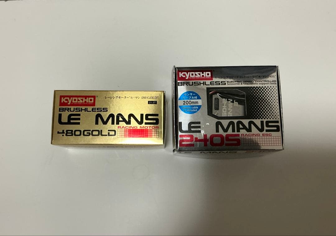 ホビーラジコン KYOSHO LE MANS 480GOLD 21.5T LE MANS240S