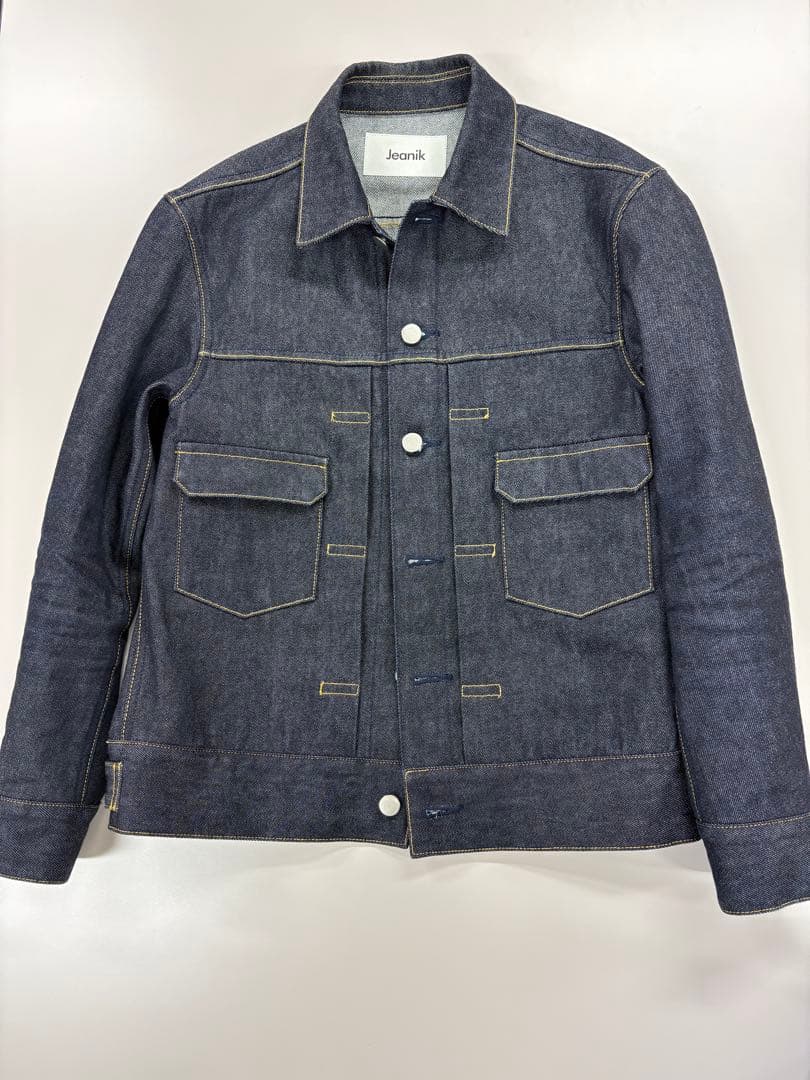 【ひこゆき】2ndタイプ デニムジャケット（インディゴ / XS）