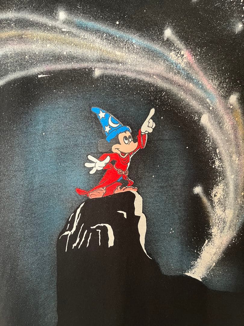 ディズニー ヴィンテージ ファンタジア Tシャツ ミッキー Lサイズ 90s