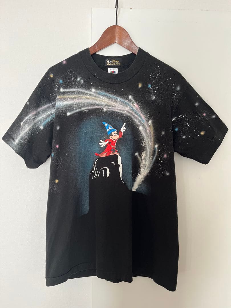 ディズニー ヴィンテージ ファンタジア Tシャツ ミッキー Lサイズ 90s