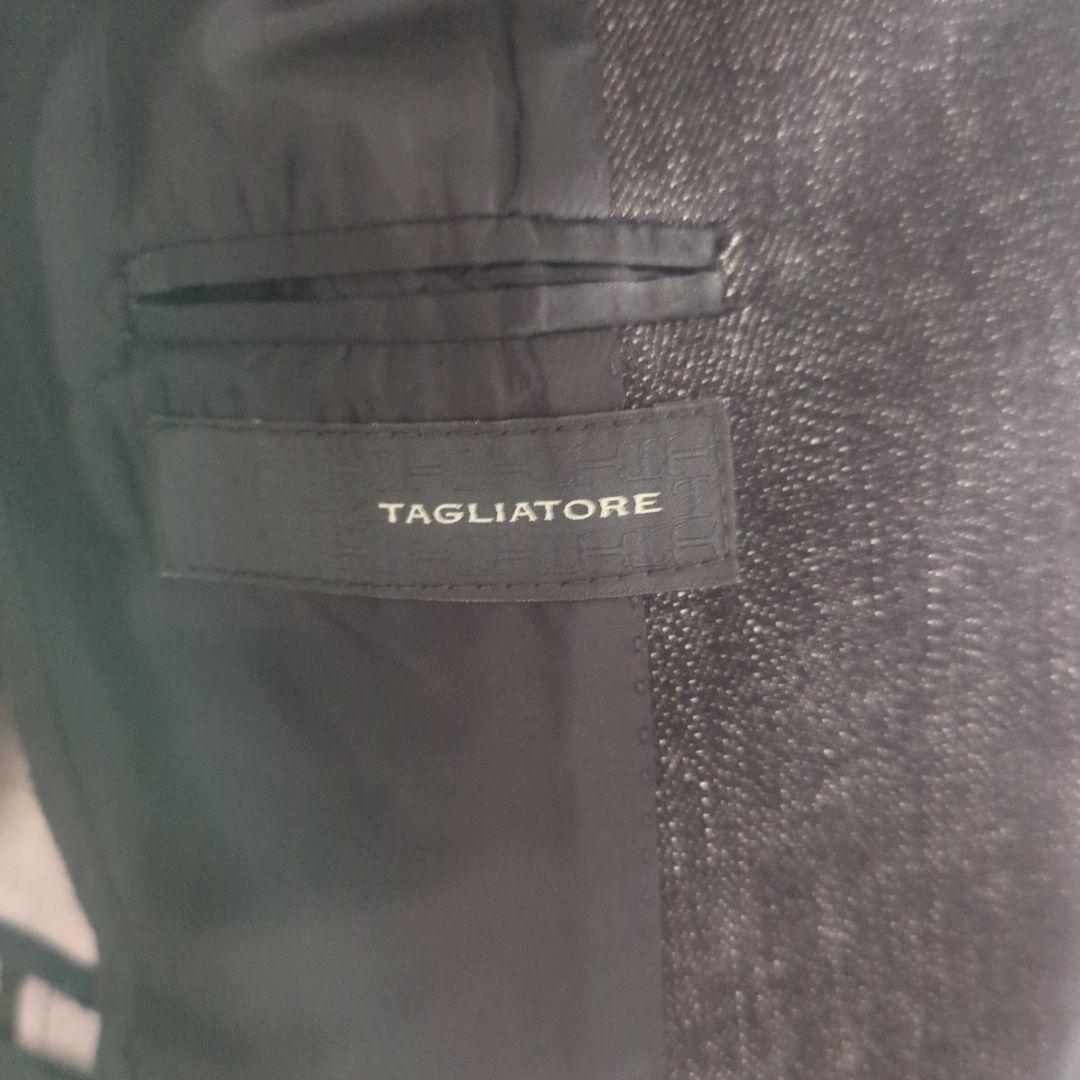 B0406S TAGLIATORE ストレッチ グレーデニム セットアップ