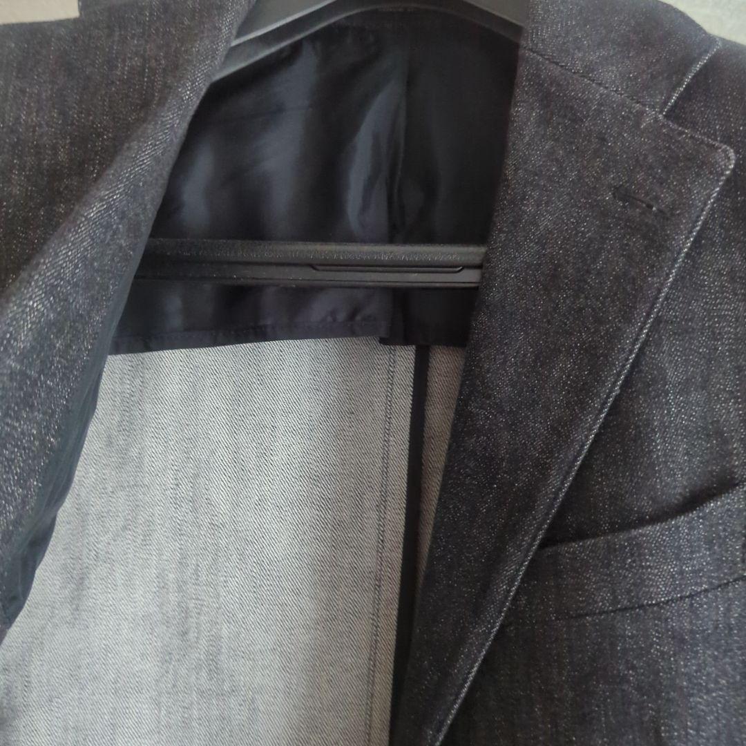 B0406S TAGLIATORE ストレッチ グレーデニム セットアップ