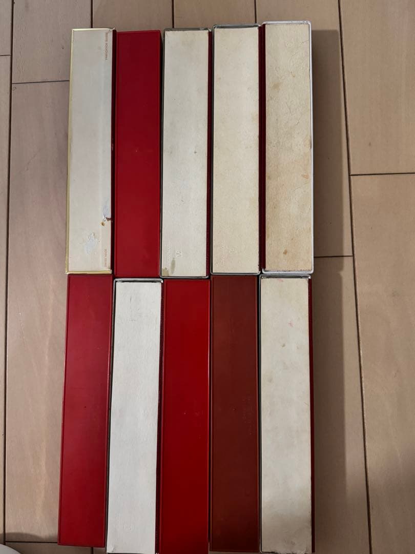 OMEGA オメガ 純正ヴィンテージ空箱 赤 時計ケース 10個