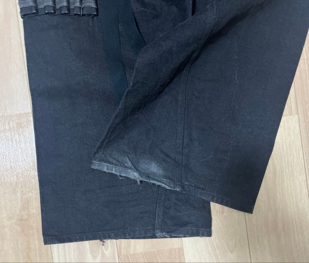 パンツ minus Slash Seam Twist Cargo Jeans