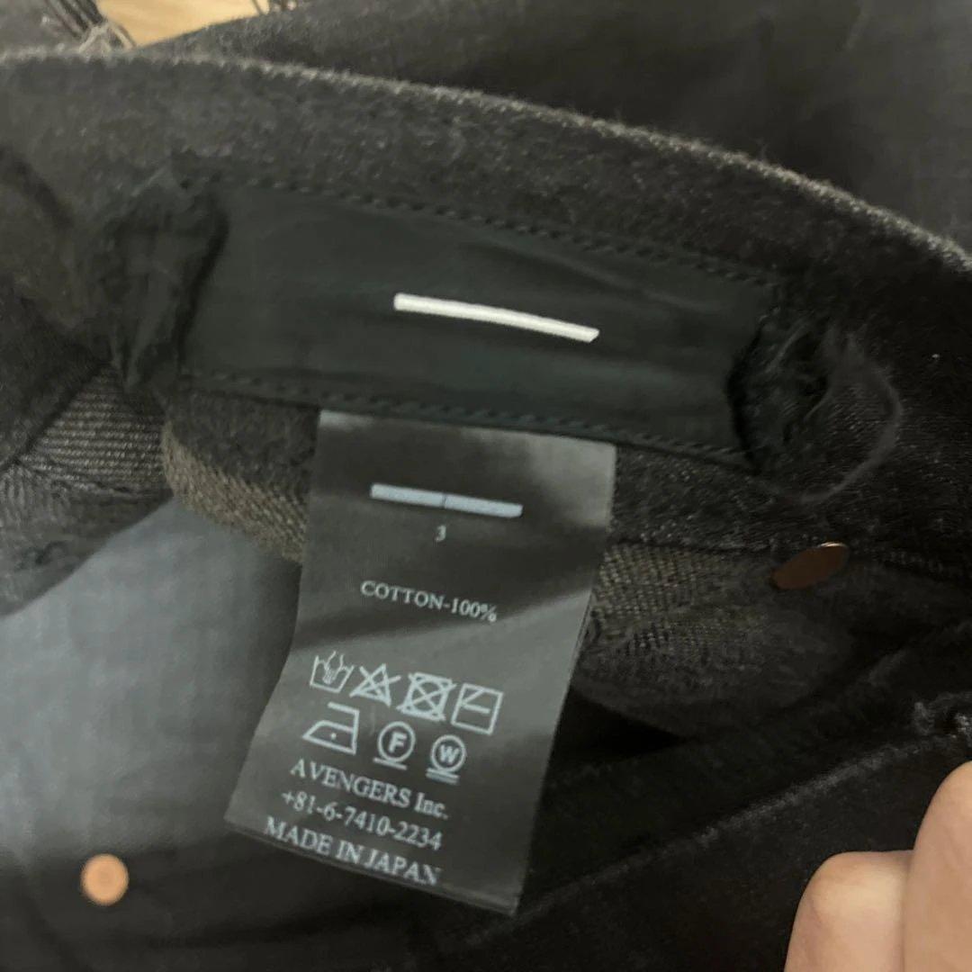 パンツ minus Slash Seam Twist Cargo Jeans