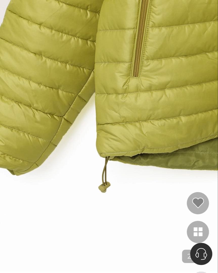 2WAYフーディー軽量ダウンジャケット