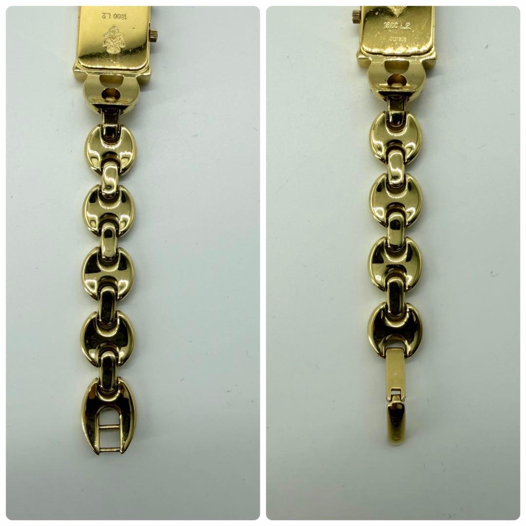 テイン〜様 【稼働/新品電池/替ベルト付】グッチ チェンジベルト ブレスウォッチ