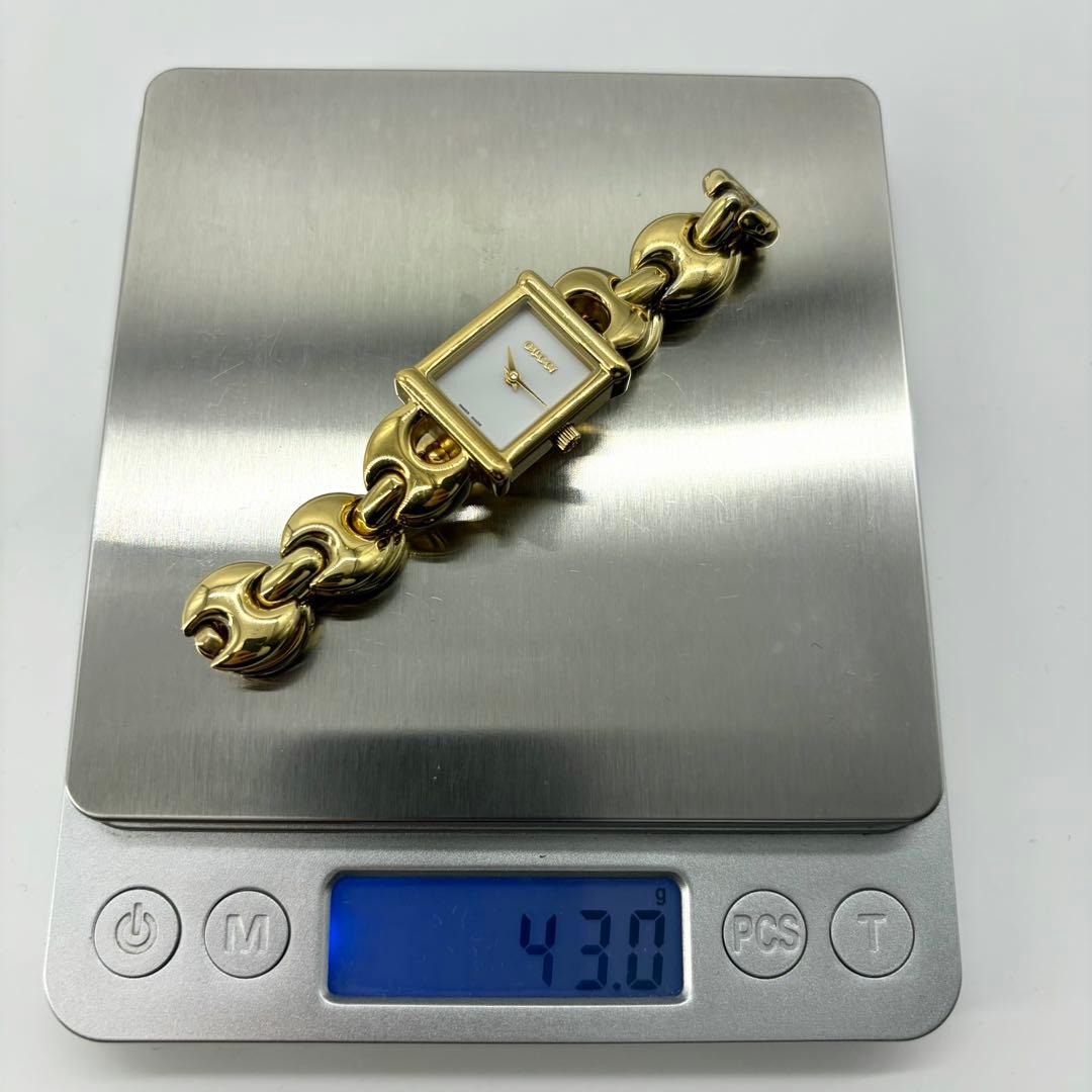 テイン〜様 【稼働/新品電池/替ベルト付】グッチ チェンジベルト ブレスウォッチ