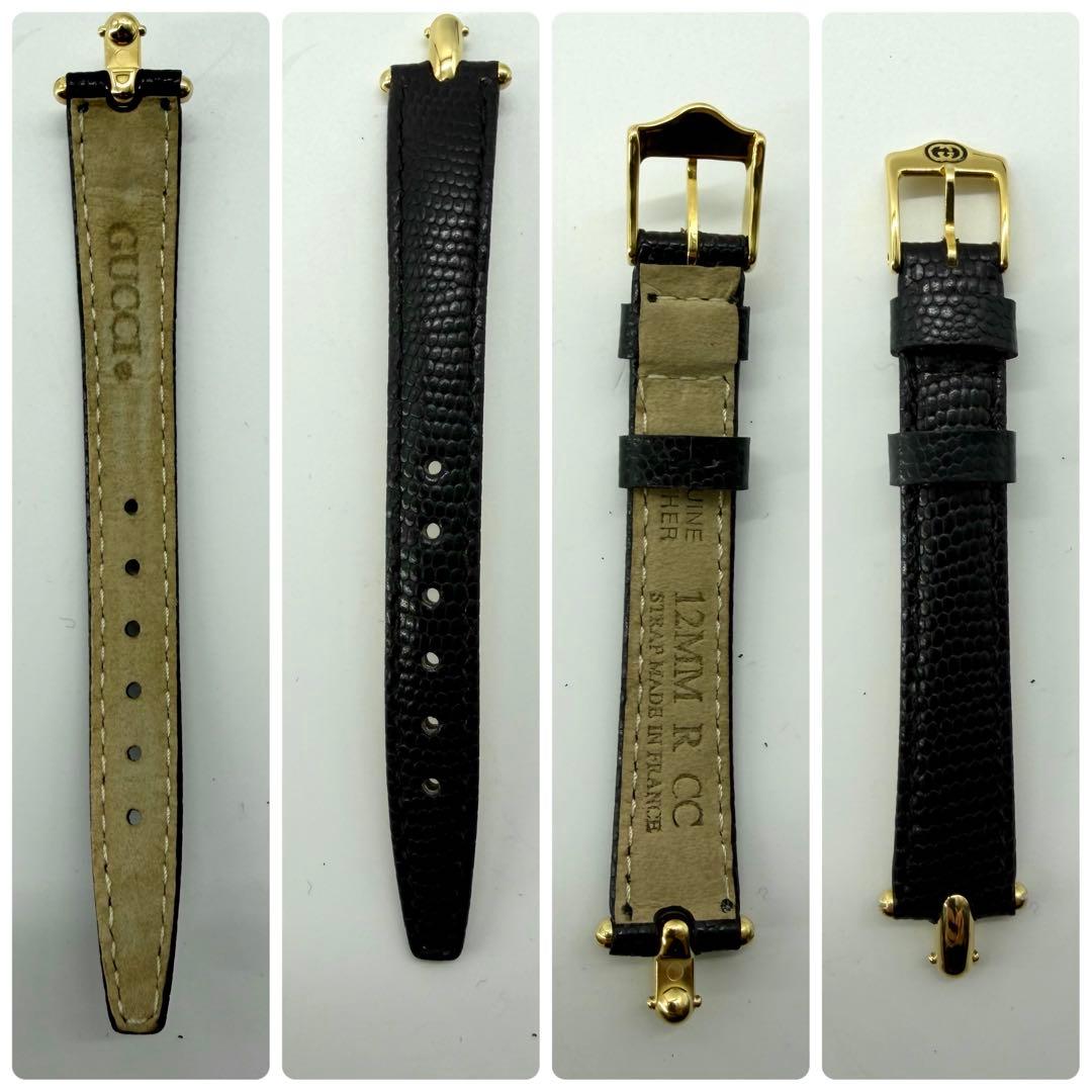 テイン〜様 【稼働/新品電池/替ベルト付】グッチ チェンジベルト ブレスウォッチ