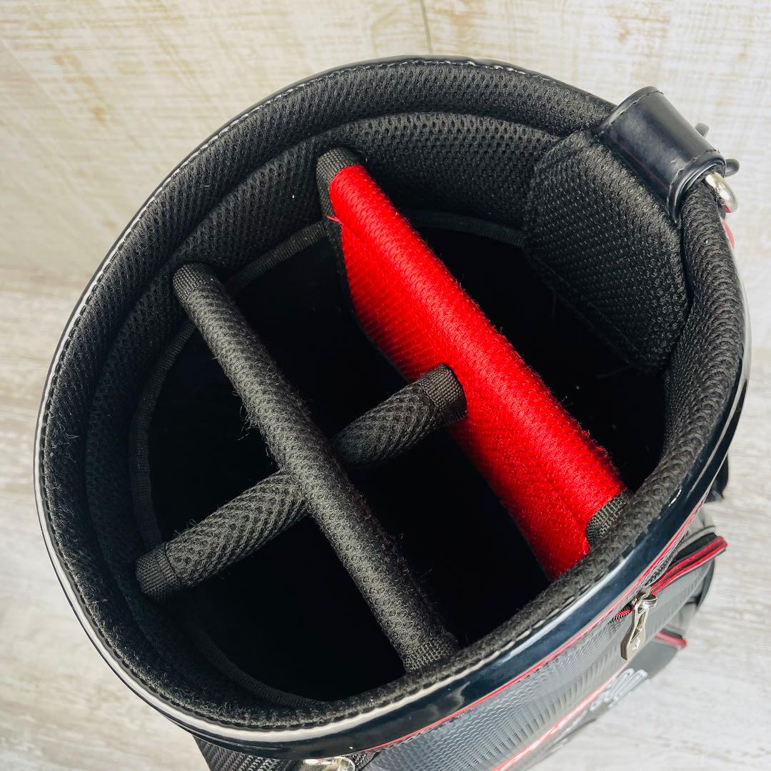 【美品】le coq sportif ルコック　サークルロゴ　キャディバッグ