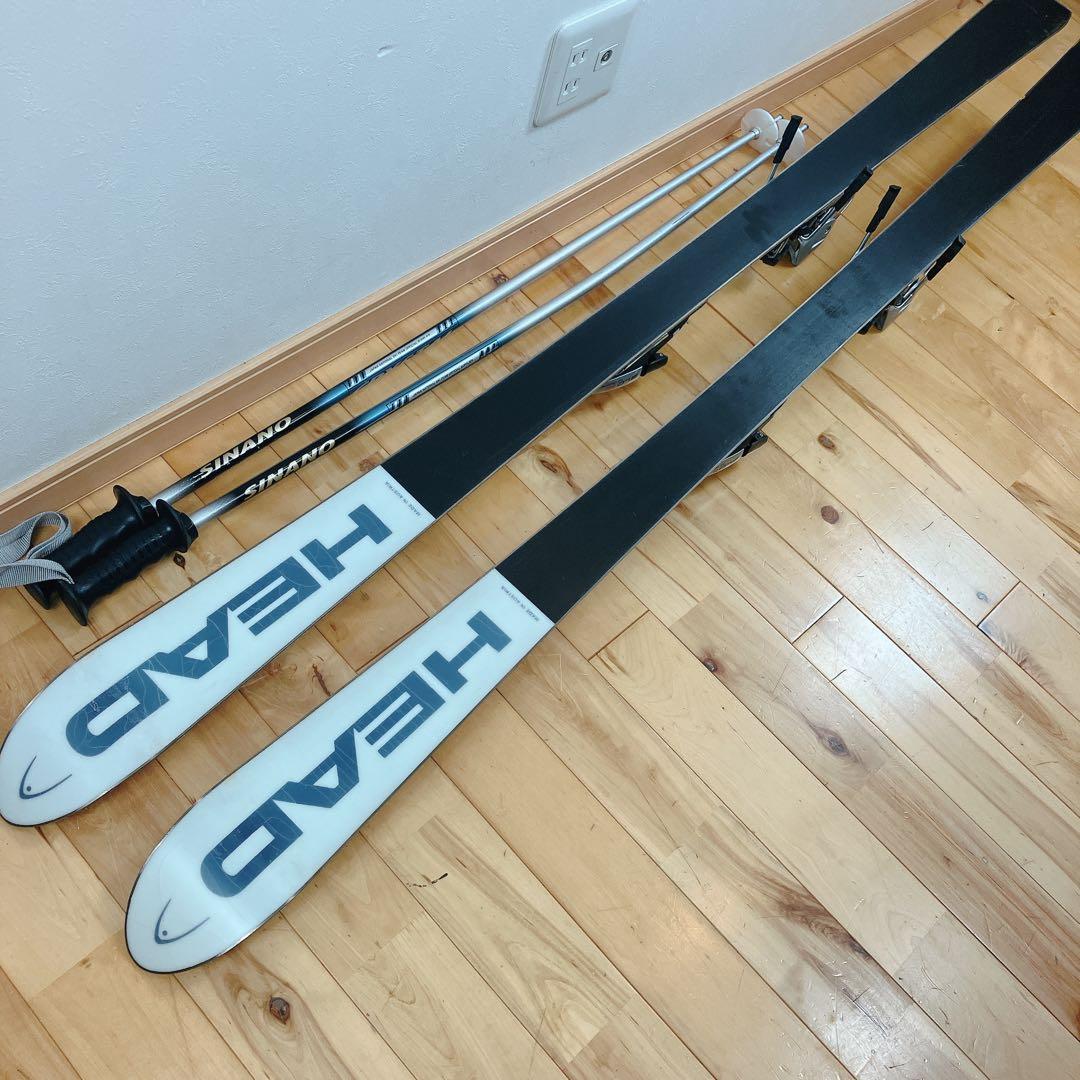 即日発送　HEAD カービングスキー 160cm 初・中級　スキー板　レディース