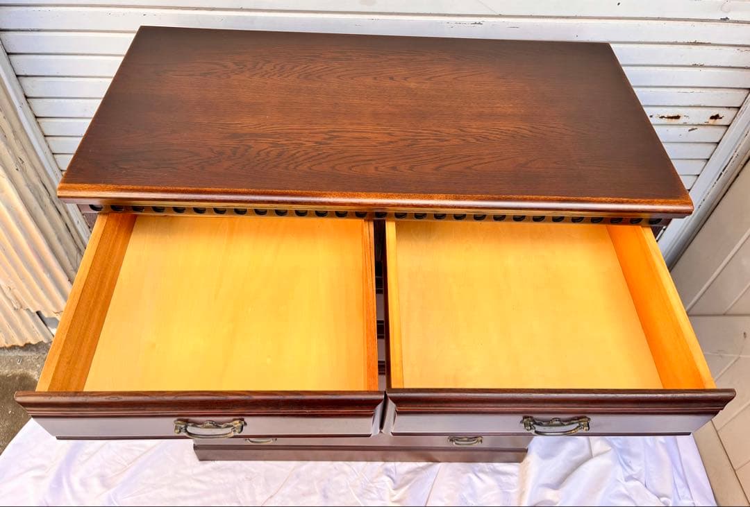 ② ATLANTA アトランタ 6段チェスト HC30 箪笥　レトロタンス