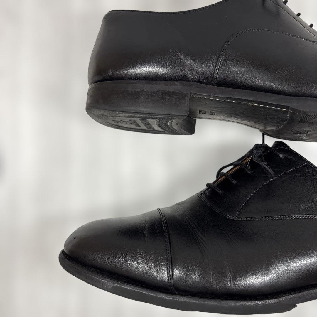 スコッチグレイン 26.5cm 4226 ストレートチップ ブラック