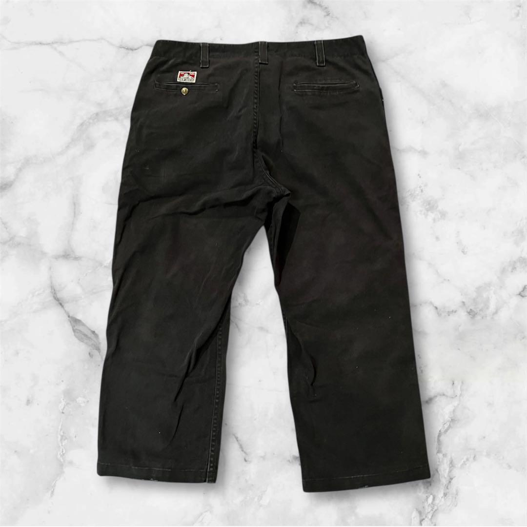 激レア コットン 100% ben davis フリスコパンツ ブラック USA