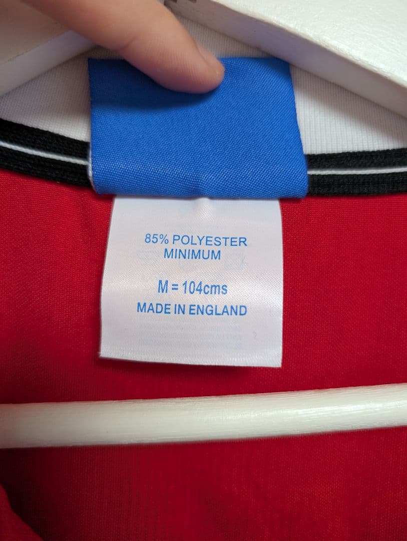 マンチェスターユナイテッド98/99 3冠デビッド・ベッカムのユニフォームL長袖