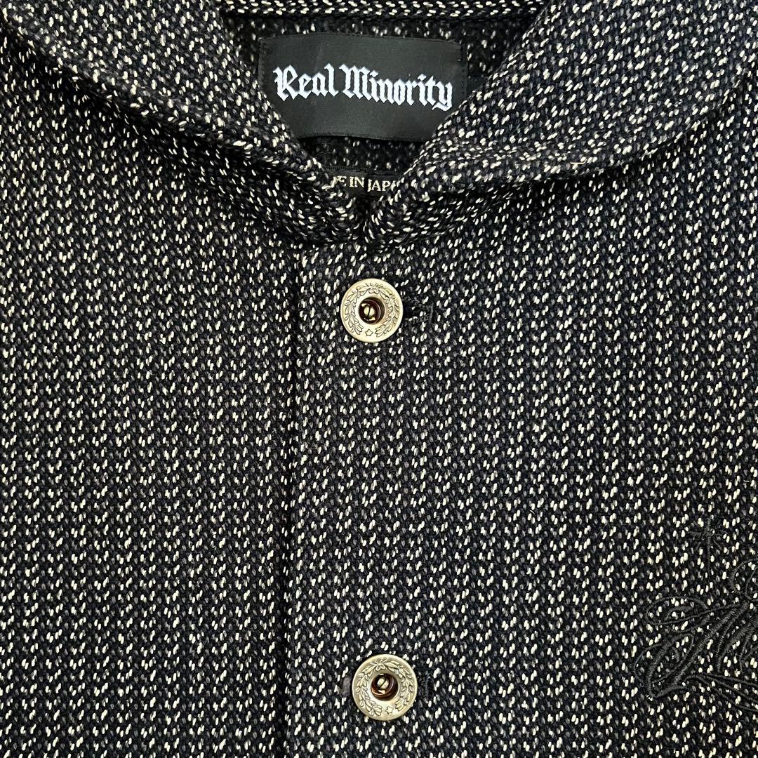 【未使用】REAL MINORITY ビーチクロスジャケット S ブラウングレー