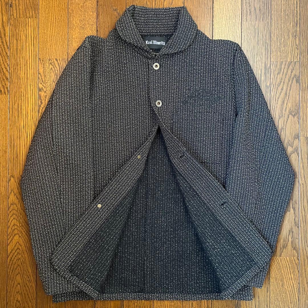 【未使用】REAL MINORITY ビーチクロスジャケット S ブラウングレー