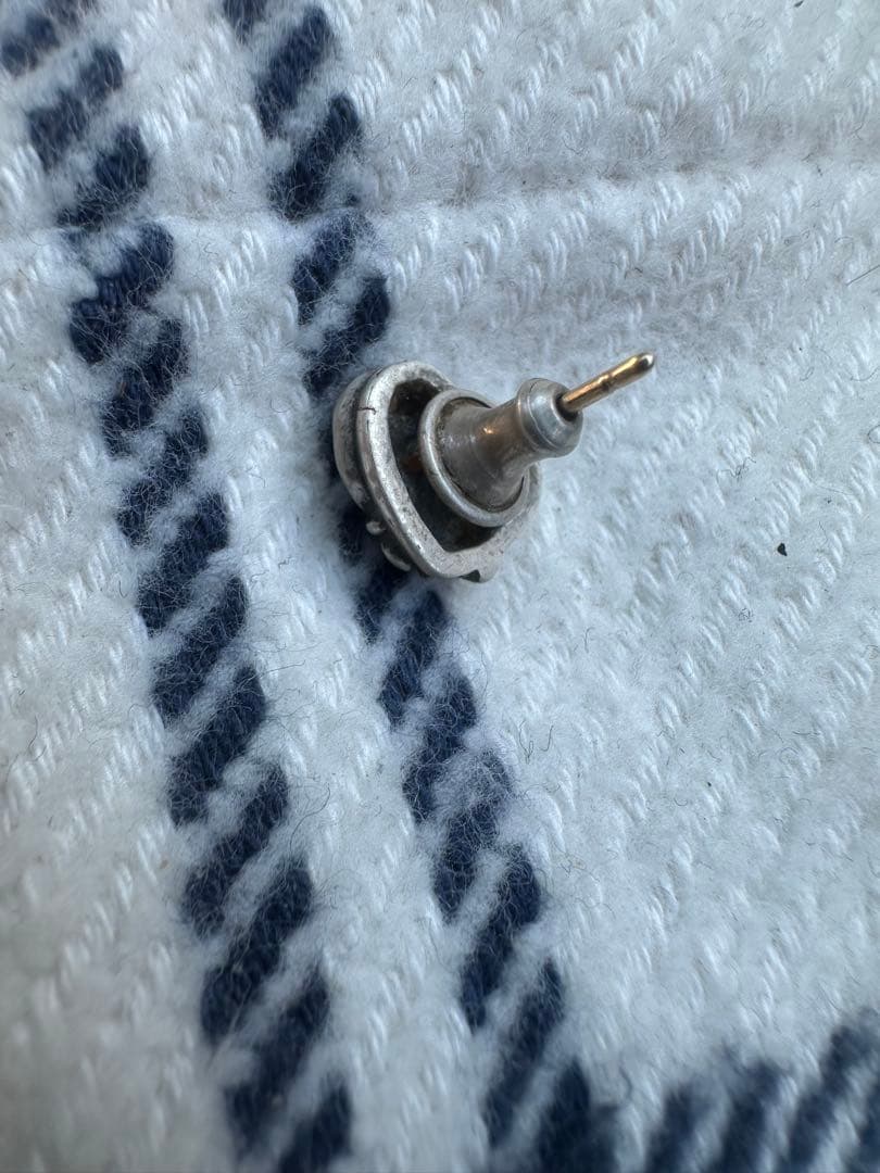 確実正規品　クロムハーツ　ハートモチーフ　ピアス 本体のみ