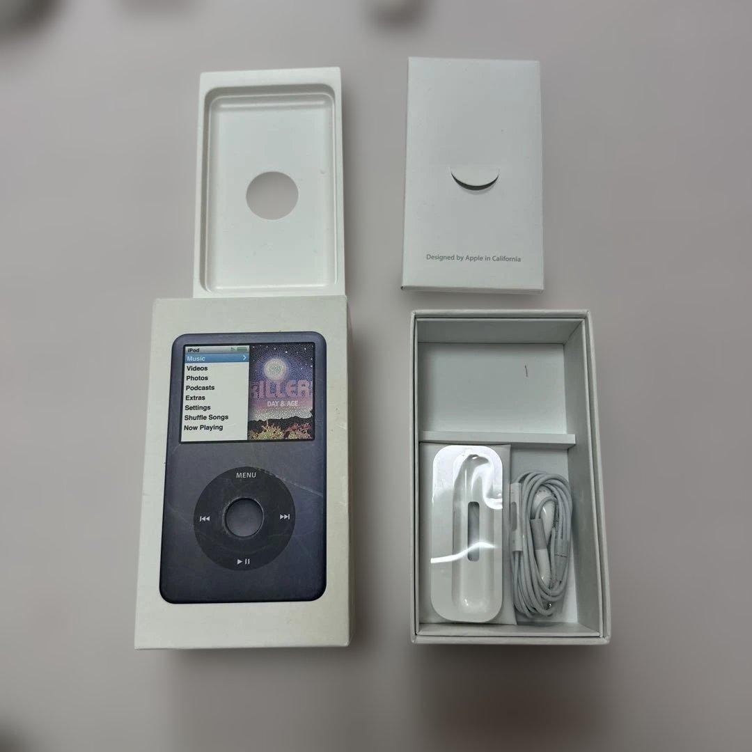 Apple iPod classic 160GB ブラック 本体と付属品