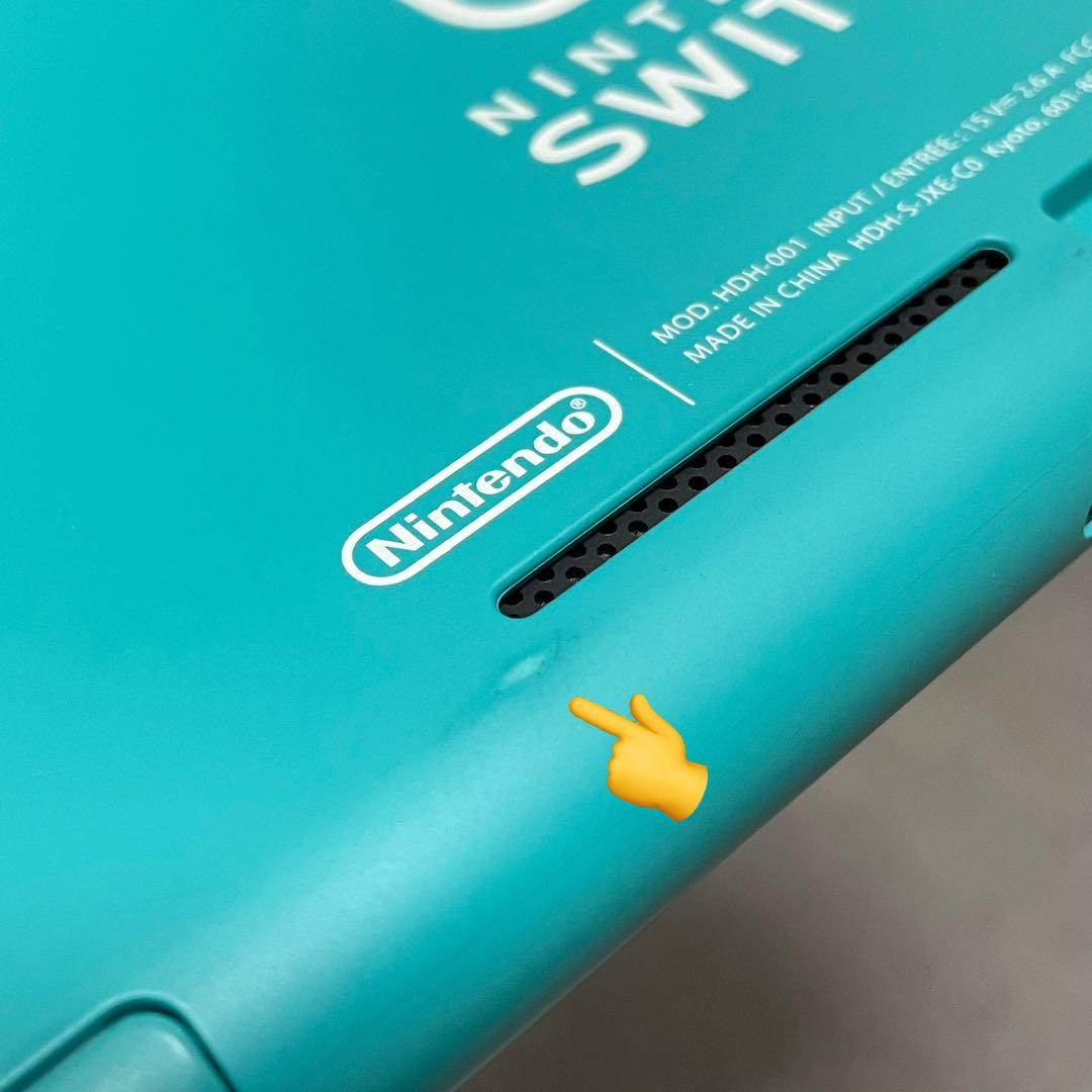 Nintendo Switch Lite 本体+充電器 ターコイズ