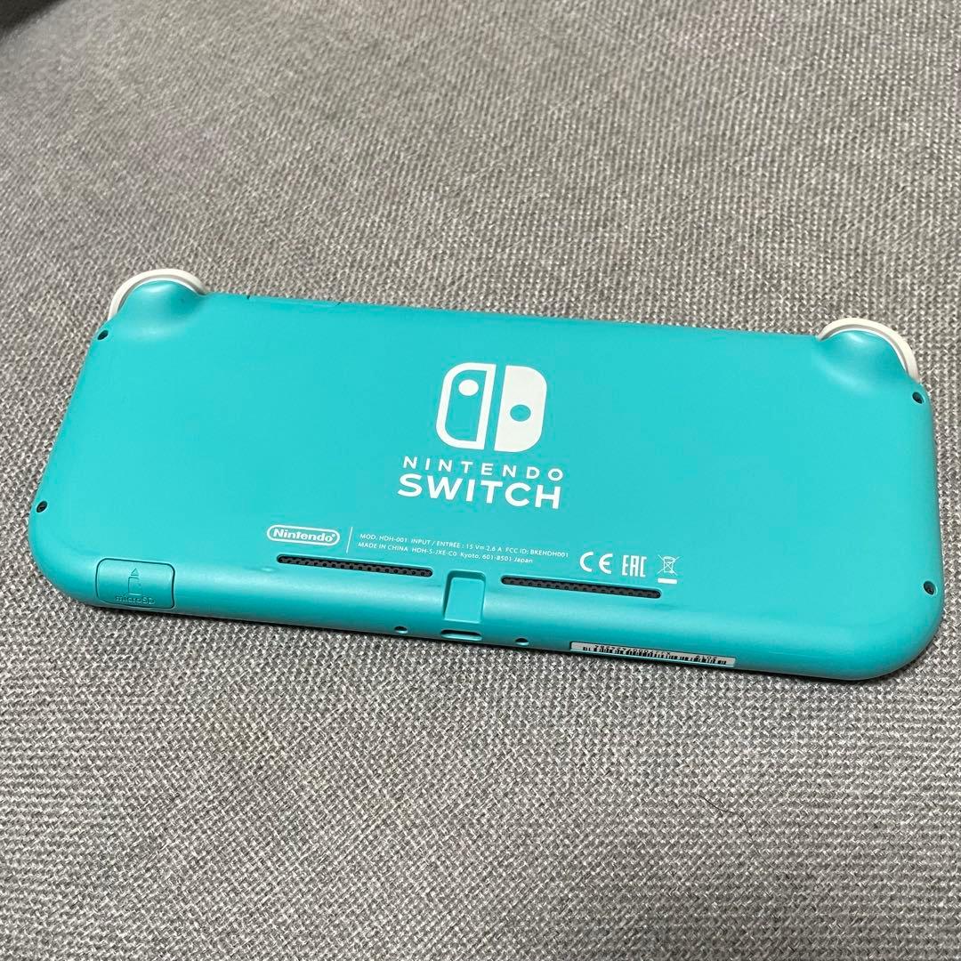 Nintendo Switch Lite 本体+充電器 ターコイズ