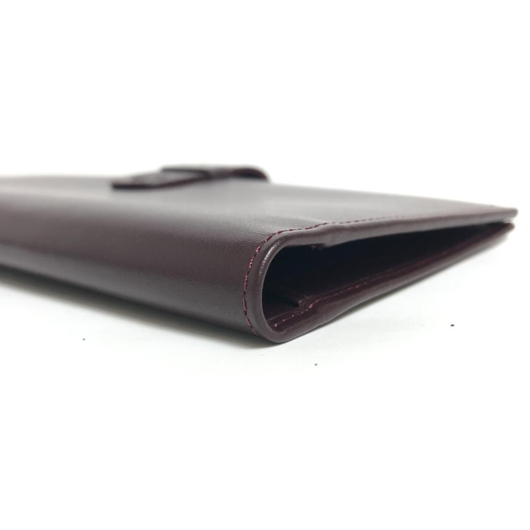 【未使用保管品】9F072/パテックフィリップ/二つ折り財布/レザー/ブラウン