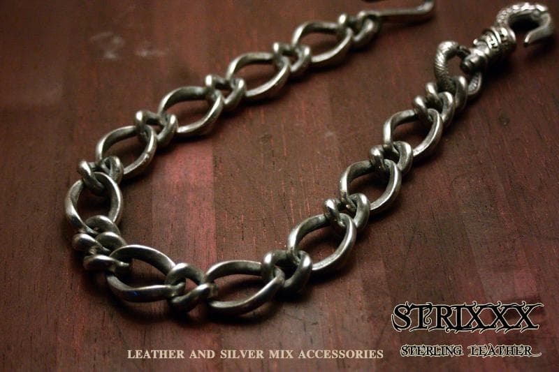 04　４５センチ大コマウォレットチェーン　ショート STRIXXX