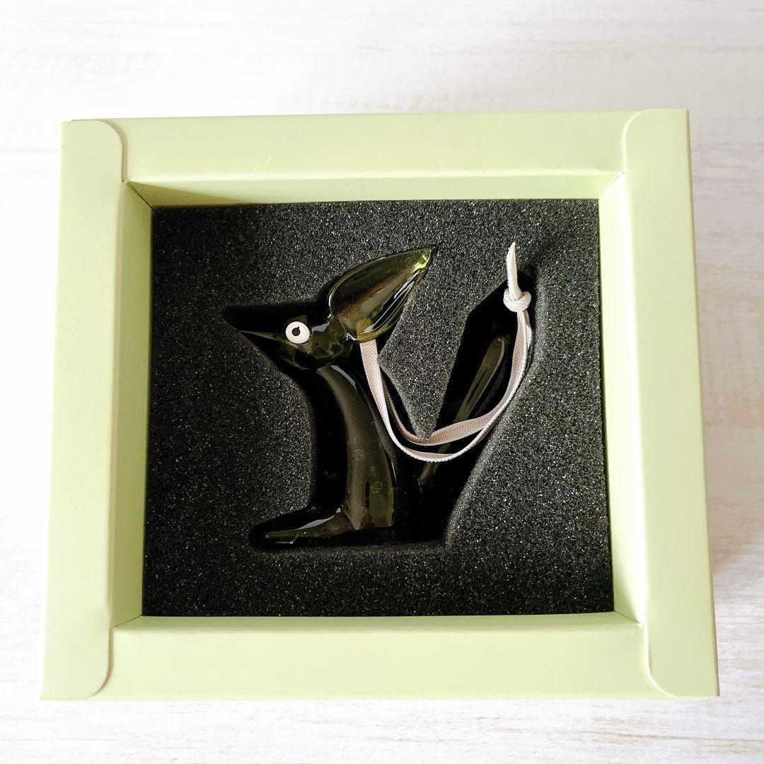 ♡イッタラ オーナメント　ヴルペス　グリーン　オーナメント　ガラス　キツネ