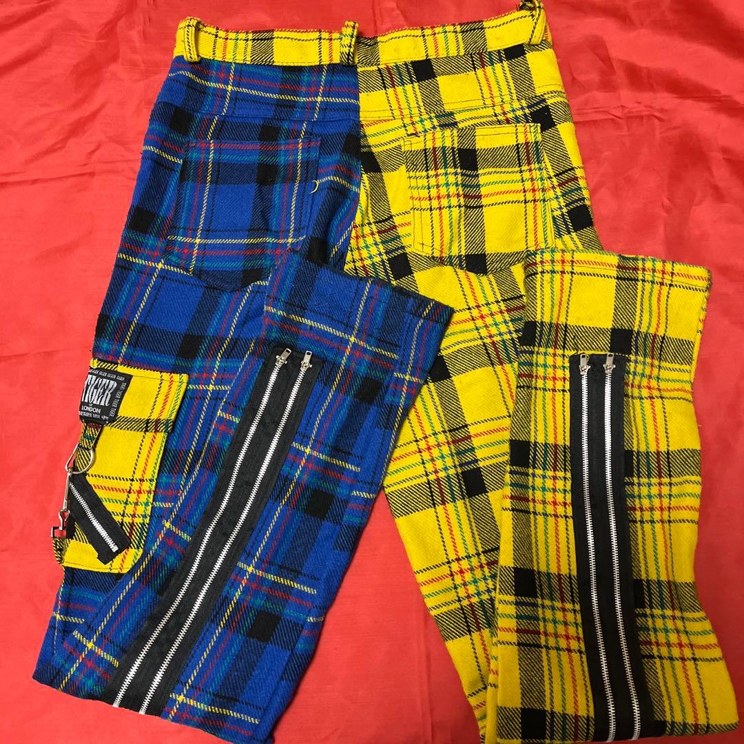 tiger of london タータンチェック　パンツ　タイガーオブロンドン