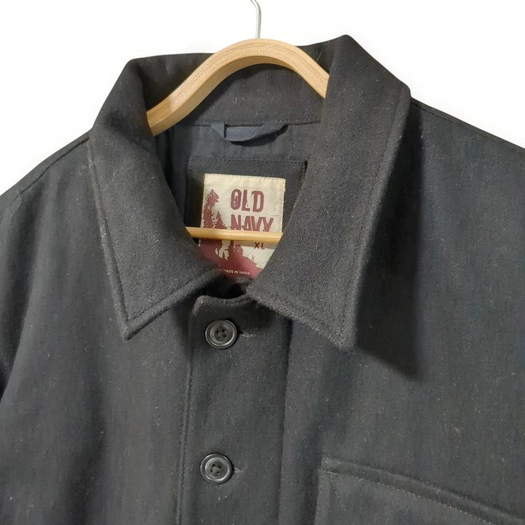 美品 OLD NAVY A2タイプ ウールジャケット XL