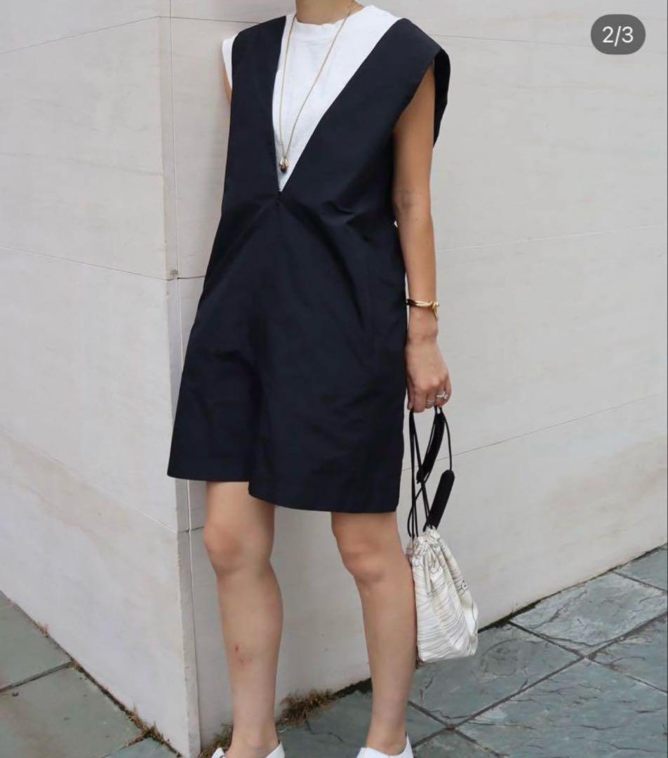 マチャット　ブラック　ロンパース