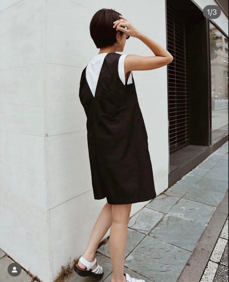 マチャット　ブラック　ロンパース