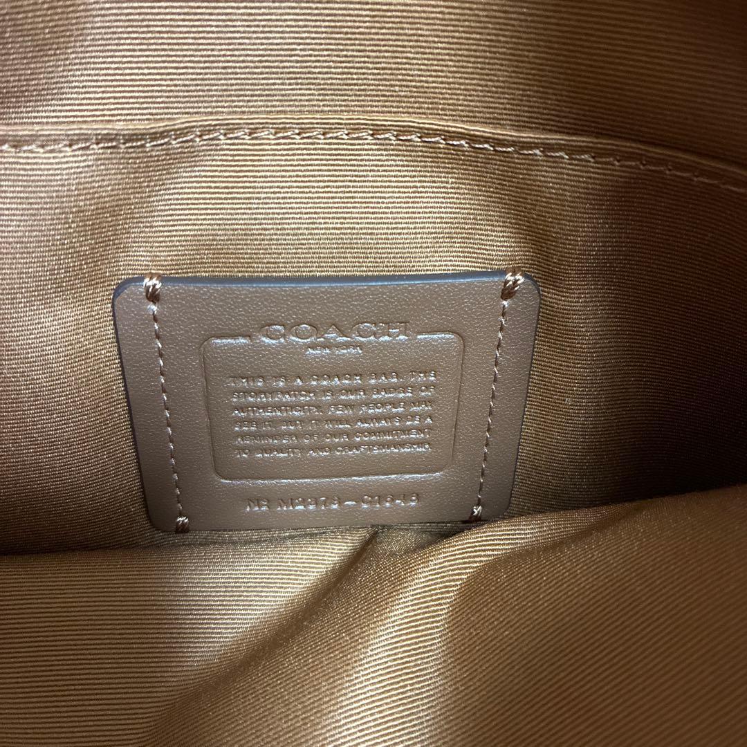 COACH ホワイト ショルダーバッグ