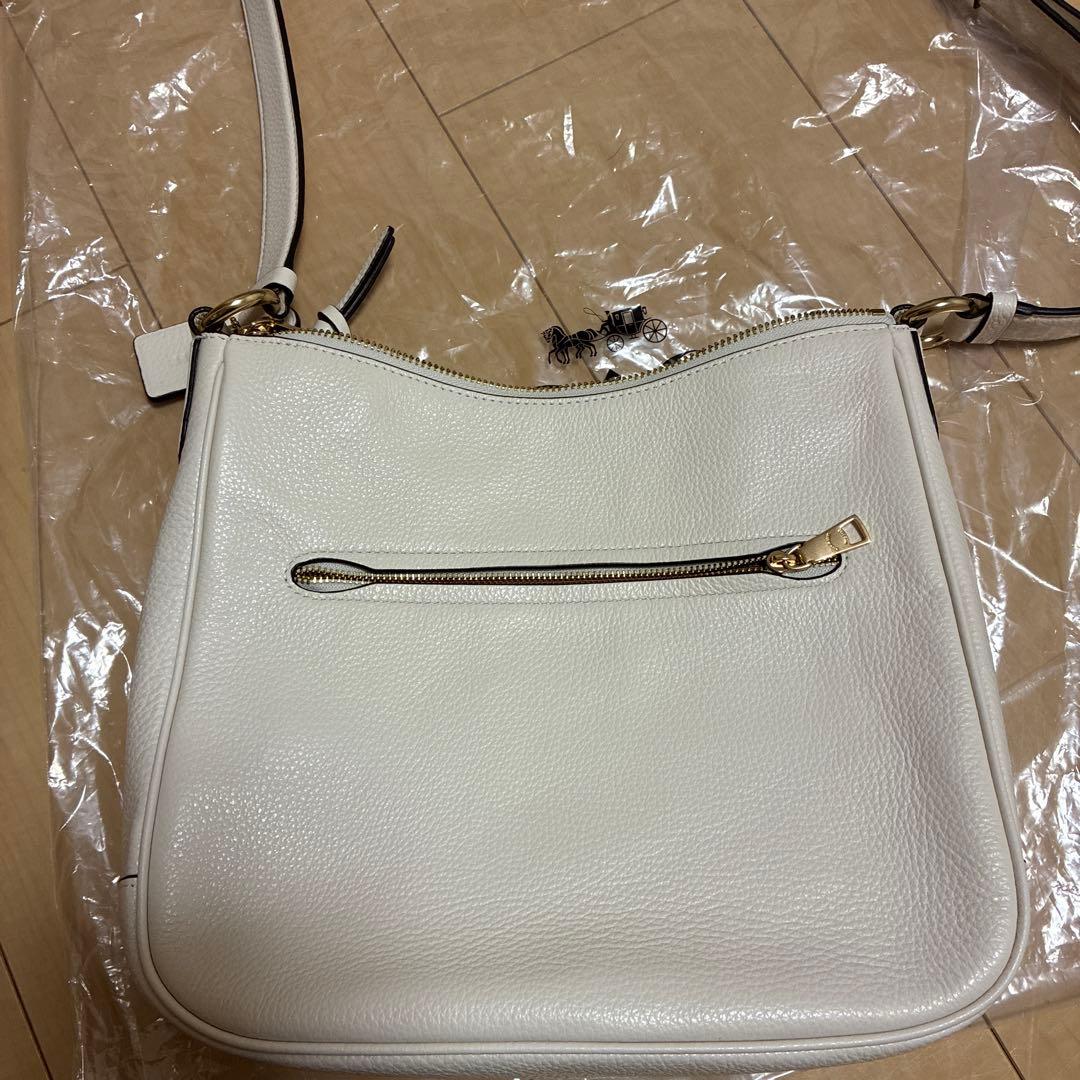 COACH ホワイト ショルダーバッグ